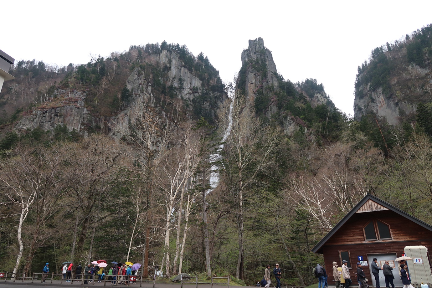 北海道-層雲峽流星瀑布